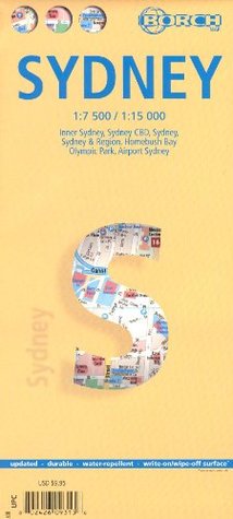 Read Sydney (Australia) 1:7,500 / 1:15,000 Street Map, laminated, BORCH, 2012 edition - Borch GmbH | PDF