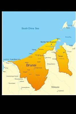 Full Download Map of Brunei Journal: 150 Page Lined Notebook/Diary -  file in ePub