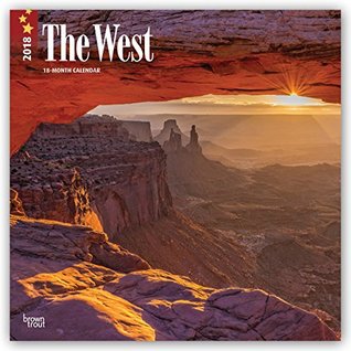 Read West, The 2018 12 x 12 Inch Monthly Square Wall Calendar, USA United States of America Scenic Nature -  file in ePub