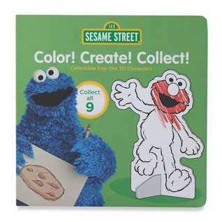 Read Color! Create! Collect! Collectible Pop-Out 3D Characters - Sesame Workshop | ePub