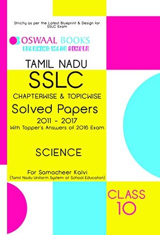 Read Oswaal Tamil Nadu SSLC Question Bank Class 10th Science - Panel of Experts | PDF