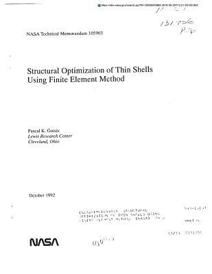 Download Structural Optimization of Thin Shells Using Finite Element Method - National Aeronautics and Space Administration file in PDF