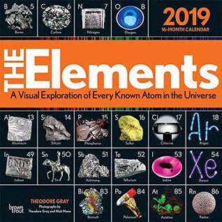 Read The Elements 2019 12 x 12 Inch Monthly Square Wall Calendar by Hachette, Chemistry Atoms Tabular Electron - Theodore Gray file in PDF