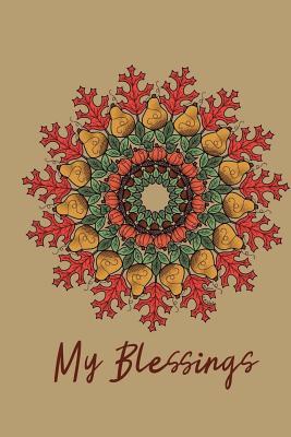 Read My Blessings: A Gratitude Journal with Fall Mandala Cover Blank Lined Notebook 150 Pages 6x9 - Skm Designs file in ePub