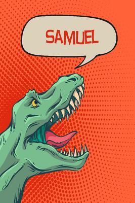 Download Samuel: Personalized Dino Handwriting Practice Paper for Kids Notebook with Dotted Lined Sheets for K-3 Students 120 Pages 6x9 -  file in ePub