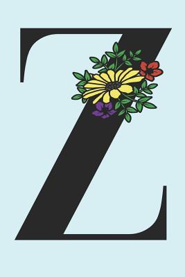 Read Z: Floral Monogram, 6x9, 120-Pages, Lined Notebook -  file in ePub