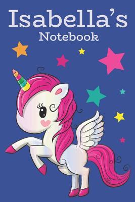 Full Download Isabella's Notebook: Unicorn Design Lined Notebook, 6x9, 120 Pages -  | PDF