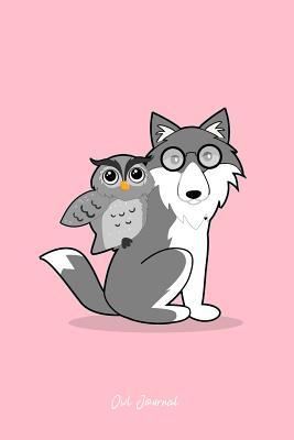 Read Online Owl Journal: Dot Grid Journal - Owl With Wolf Cute Animal Gift Idea - Pink Dotted Diary, Planner, Gratitude, Writing, Travel, Goal, Bullet Notebook - 6x9 120 pages - Vepa Journals Owl Journal | ePub
