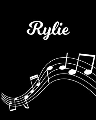 Read Online Rylie: Sheet Music Note Manuscript Notebook Paper Personalized Custom First Name Initial R Musician Composer Instrument Composition Book 12 Staves a Page Staff Line Notepad Notation Guide Create Compose & Write Creative Songs - Sheetmusic Publishing | PDF